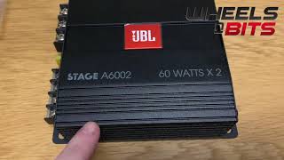 jbl stage a6002 review 2 channel car amplifier 280 watt Max 2x 60rms Class D Amp