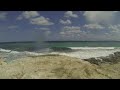 Waves on Formentera island
