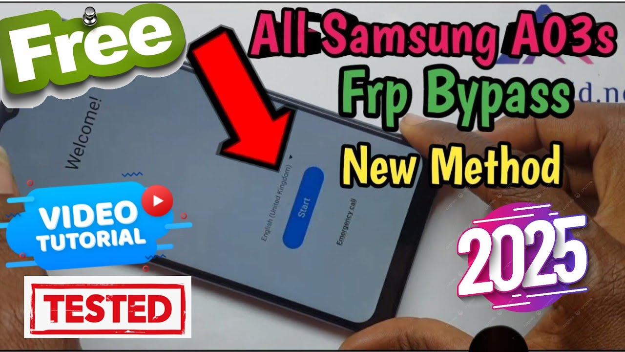 Samsung A03s FRP Bypass Android 13 – SM-A037F Unlock | Samsung A03s FRP Bypass Android 13 – SM-A037F Unlock |