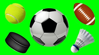 Learn Sports Ball For Children In English English For Kids