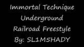 Watch Immortal Technique Underground Railroad Freestyle video