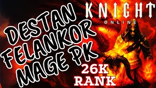 Destan Inna 1700 Felankor Mage Pk Full Mp 7 Fr Mage1 Priest 26K Rank Stream Replay 3 Sep