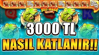 Big Bass Splash 🐟 Küçük Kasa 🐟 3000 Tl Ana Kasa Nasil Maxwi̇n Öder!!