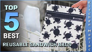 Top 5 Best Reusable Sandwich Bags Review In 2025