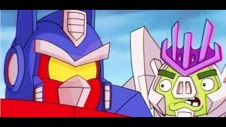 Angry Birds Transformers T31 E55 Combate Con Ritmo Y Explosión Sonora Episodio Final