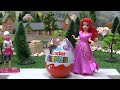 Princess Magiclip Disney Frozen Barbie Mermaid Play Doh Surprise Eggs Minnie Mouse Ariel Elsa Aurora