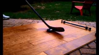 Homemade Hockey Skill Padshooting Pad