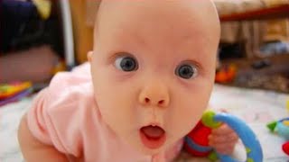 Funniest Surprised Baby Reactions Funny Baby Tv