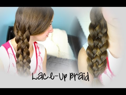 Lace-Up Braid | Cute Braided Hairstyles