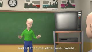 Clic Caillou And Leland Escapes From Schoolinvolved In A Police Chasegrounded Part 1