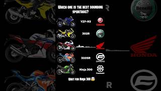 Best Sounding 300Cc Sportbikes