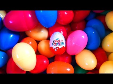 Surprise Eggs Huevos Kinder Sorpresa Hello kitty by Lababymusica