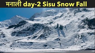 Mi Tour Sisu Villaage Solang Valley Snow Fall