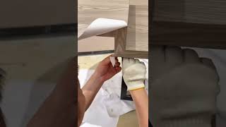 Easy-To-Use Wood Grain Stickers Quick & Affordable Furniture Makeover Part670