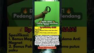 Dijual Cepat Pedang Samurai Decker Rp 1.950.000,- Saja