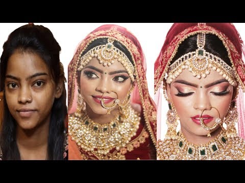 Amazing Dark Skin Bridal Makup Tutorial