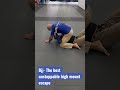 Bjj- How to escape the high mount fast in less than 5 seconds