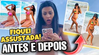 Imitei Minhas Fotos De Biquíni Grávida Na Piscina E Na Praia Olha Isso