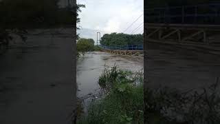 Se Empieza A Desbordar El Río Blanco En Torrecilla Tlalixcoyan