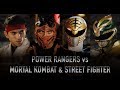 POWER RANGERS vs MORTAL KOMBAT & STREET FIGHTER - LIVE ACTION BATTLES