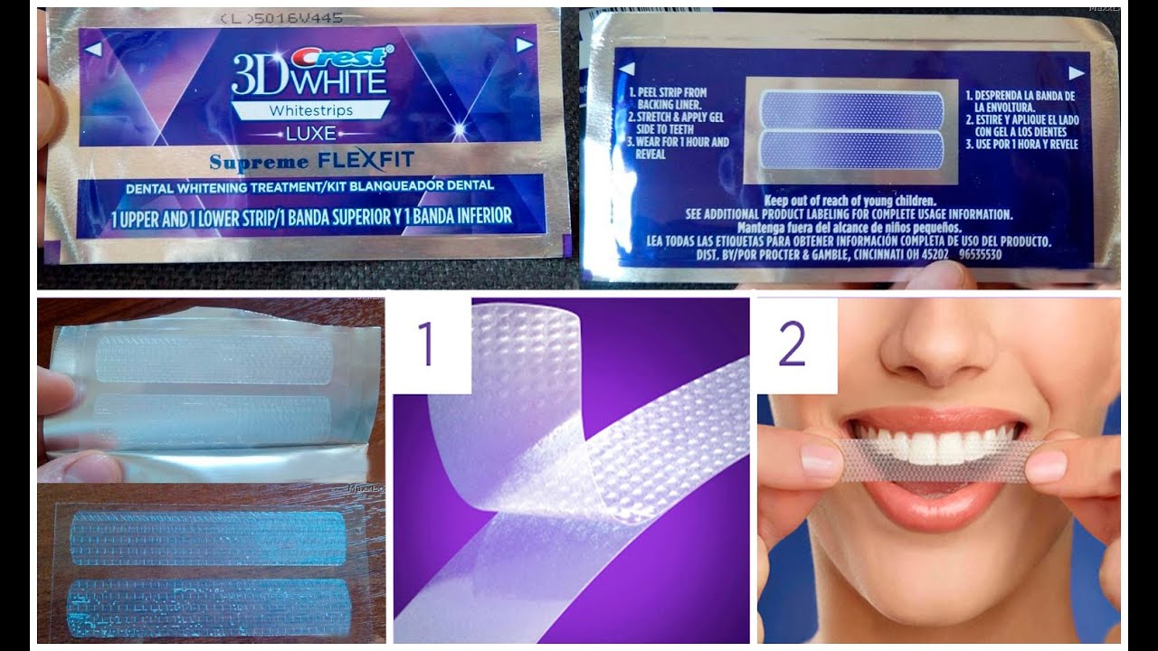 Coupon crest strip whitening