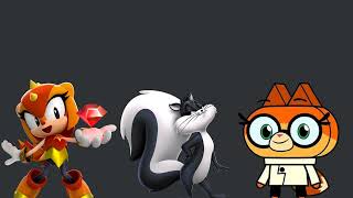Sonic Png Tries To Help Soonky With Math Powerdirector Version