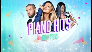 Piano Hits .? ? Pop Songs July 2018 : Over 1 hour of Billboard hits - music for classroom ,study
