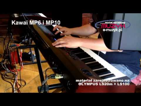 Kawai MP6 i MP10 stage piano demo - Blues nad Bobrem 2012