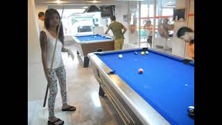 Kawafax Plays Pool With Kwan 9 Fantastic Days With A Y Thai Girl. Pattaya 2013.