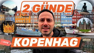 İki̇ Günde Kopenhagi Gezmek 2025 - 4K Dani̇marka Kopenhagda Gezi̇lecek Yerler 1.Kisim Vlog