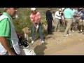 Fan attacked by jumping cactus as Rory McIlroy hits out of desert at Accenture