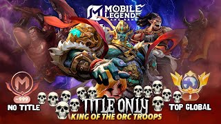 Namatin Mobile Legends Sampai Top Global 1 Hero Balmon Only