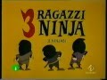 3 Ragazzi Ninja (1992) Parte 1 ITALIANO