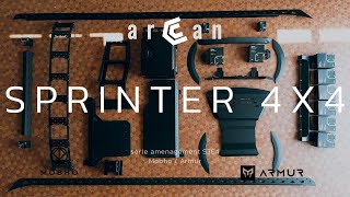 Épisode 5 - Équipements Extérieurs Sprinter 4X4 Visite Chez Armur Unboxing Géant