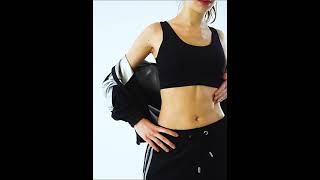 Oem Women Fitness Gym Activewear Hoodie Sports Bra Legging Set