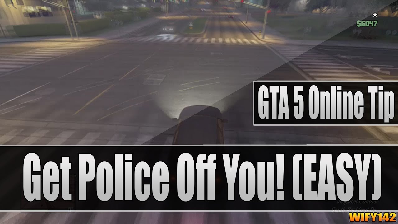 GTA 5 Online Tip Quickest Way To Get Police Off You! (EASY) Xbox