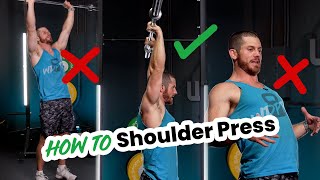 Shoulder Press Aka Strict Press, Military Press Your Ultimate Guide
