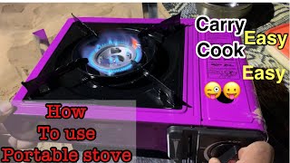 Portable Gas Stove
