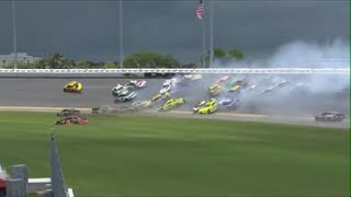Nascar Big One Crashes, But Its Cars 3 Florida 500 Crash Audio