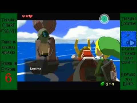 The Legend of Zelda: The Wind Waker - Bonus Feature: All Treasure Charts Treasures