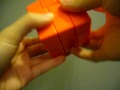 [rubik's cube] orange rubik's cube without stickers