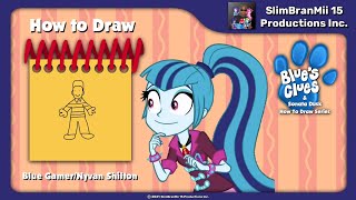 Blues Clues And Sonata Dusk How To Draw - Blues Clues Remasterdblue Gamer