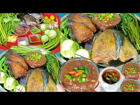 ปลาสลิดทอดน้ำปลากินกับน้ำพริกกะปิ อาหารไทยรสแซ่บจี๊ดจ๊าด อีก1เมนูที่อร่อยคู่ครัวไทยมานาน