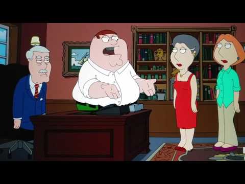 Carter pewterschmidt Family Guy waking up from retirement
