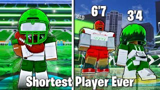 Can The Shortest Player Score A Touchdown In Nfl Universe Football?