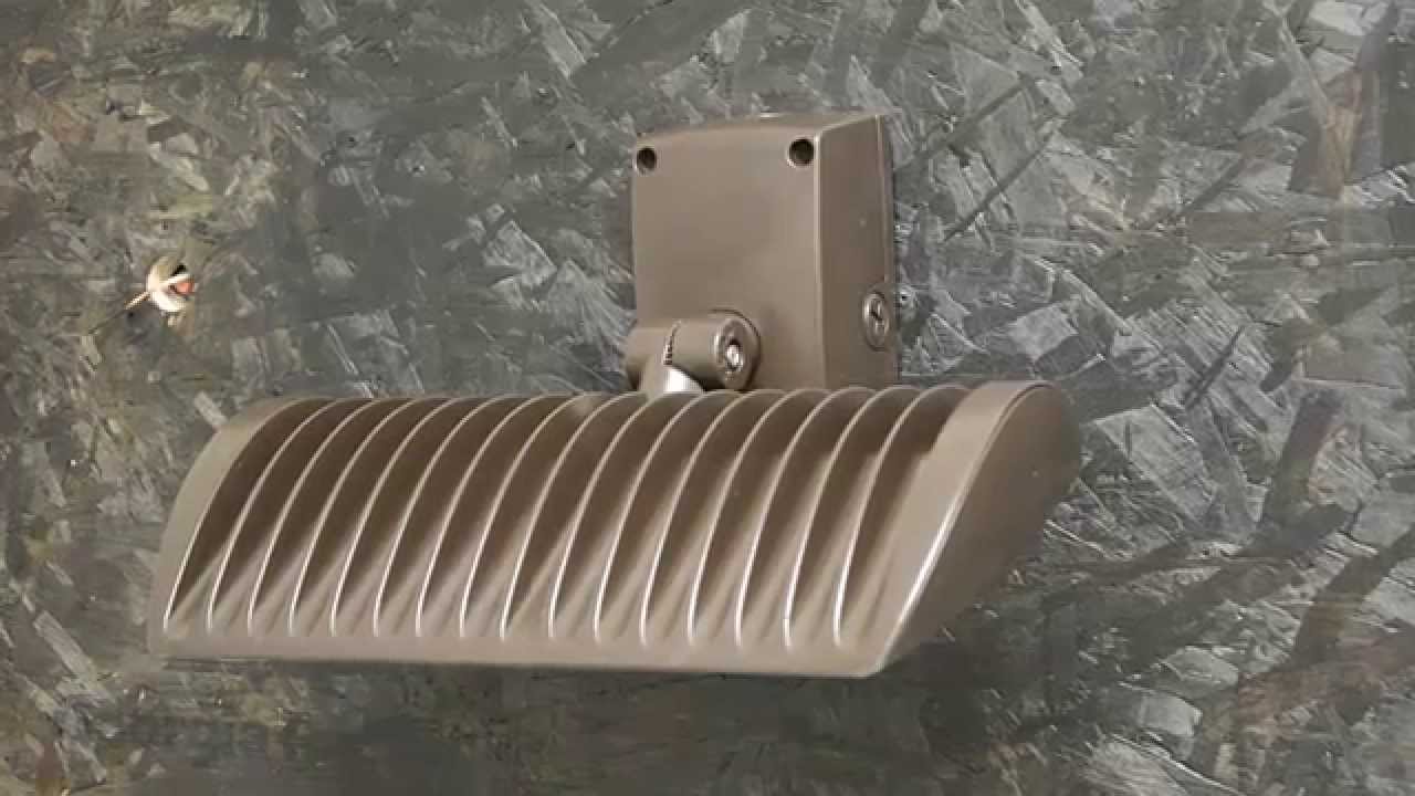 LED Large Adjustable Wall Packs - Installation Video - YouTube