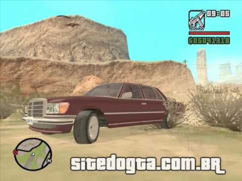 MercedesBenz 450SEL 69 AMG W116 GTA San Andreas