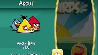 Angry Birds Version 1.0 Full Playthrough