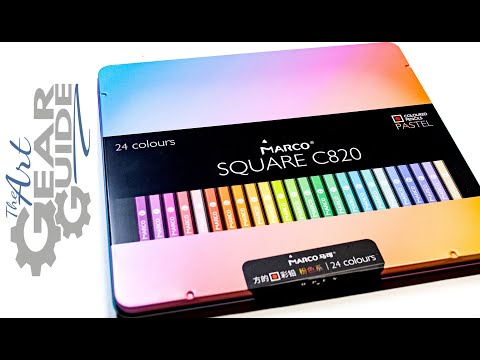Marco Coloured Pencils Pastel Shades | Marco Square C820