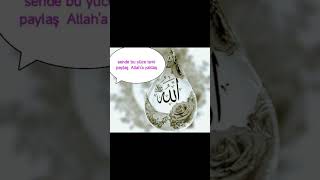Rabbim Bu Ismi Paylaşandan Razı Olsun Amin